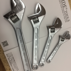 LOBAN® Heavy-Duty Chrome Plated Adjustable Wrench / Spanner (Available in 6", 8", 10", 12")