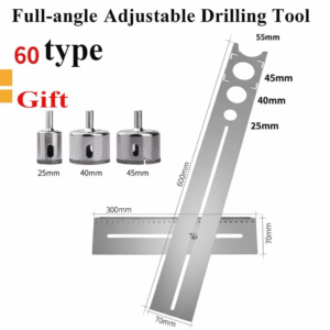 Professional-grade 45° Tile Chamfer Cutting Stand